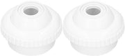 Kit di Iniezione Jet 2 pezzi - Flusso Direzionale - Rientro per Piscine - Materiale Plastico - 1,5 Pollici Flessibile Esterno - Alta Resistenza alla Temperatura - Jet per Piscine