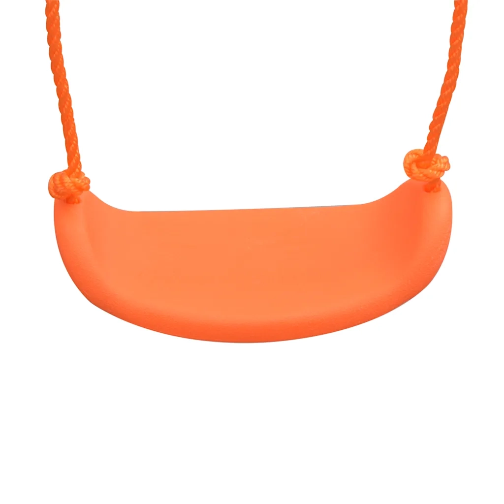 Altalena Singola e Altalena da Bimbi 2-in-1 Arancione 91362