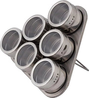 Set di contenitori per erbe contiene 6 contenitori per erbe con dimensioni 6,5 x 4,5 cm