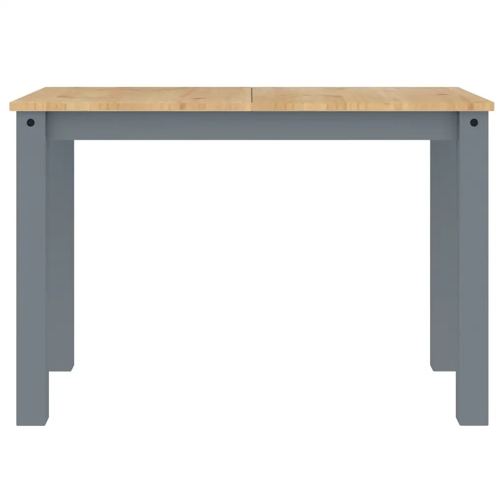 Set da Pranzo 3 pz PANAMA Grigio in Legno Massello di Pino 3345165