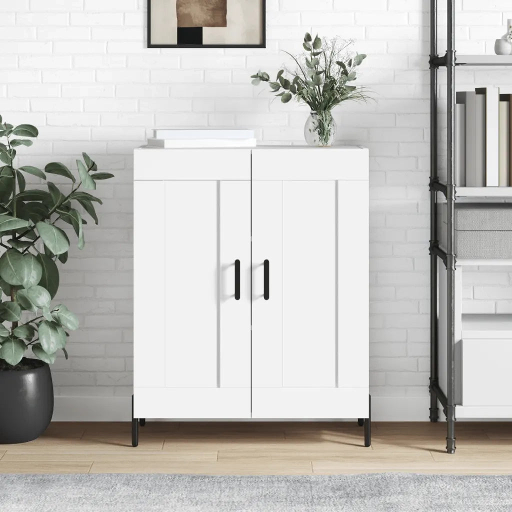 Credenza Bianca 69,5x34x90 cm in Legno Multistratocod mxl 79697