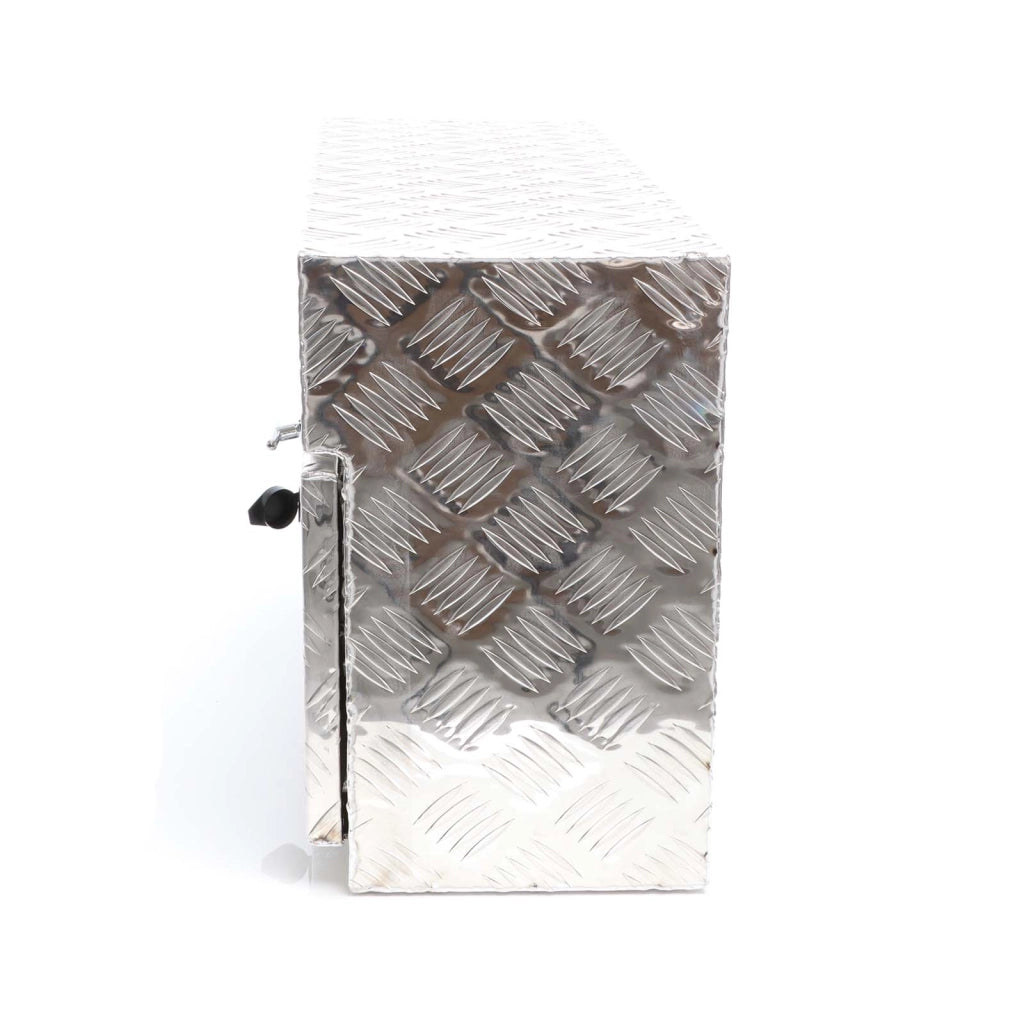 Cassetta porta attrezzi camion lato sinistro, alluminio 75x25x40cm max 60 l Gavone sottoscocca