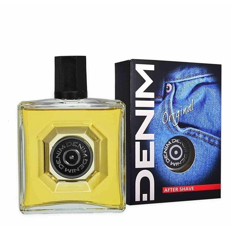 DENIM AFTER SHAVE DOPOBARBA 100 ML FRESCA LOZIONE TONIFICANTE E RIVITALIZZANTE ORIGINAL