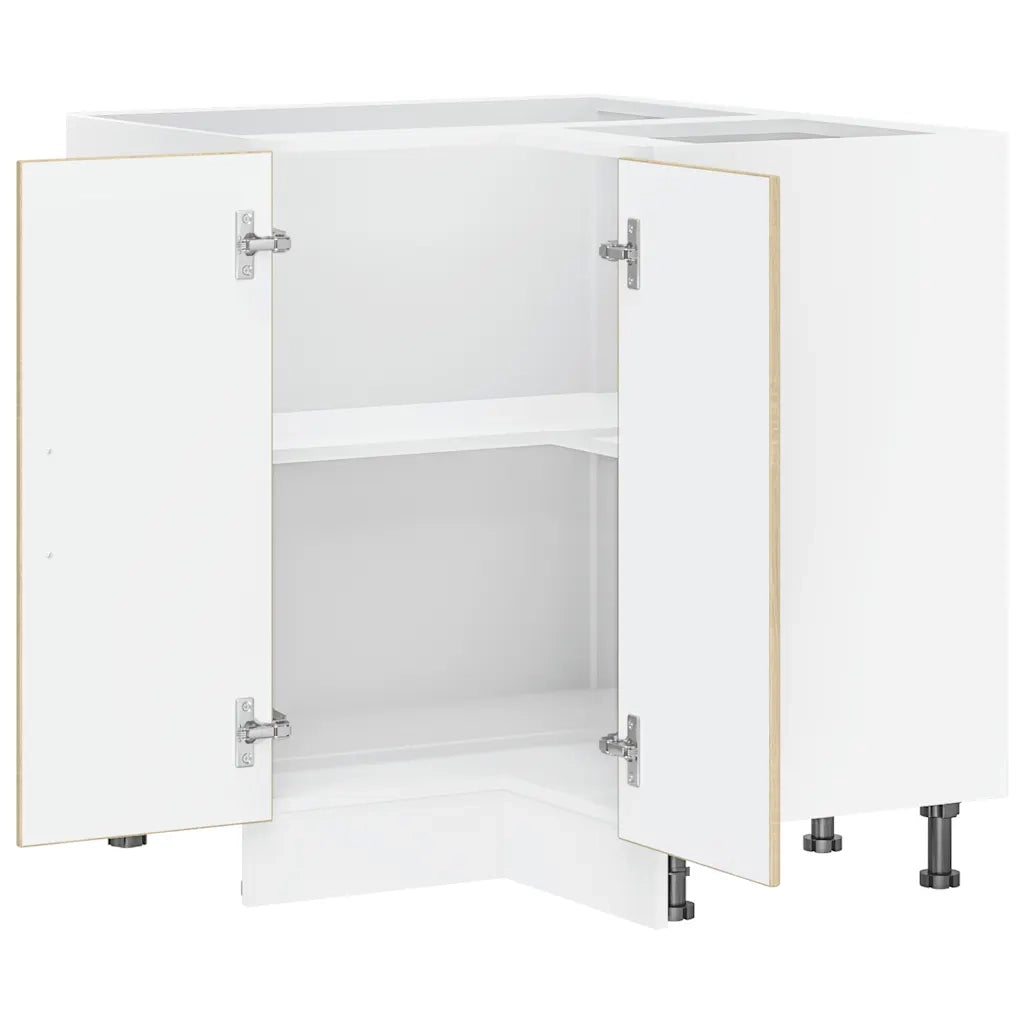 vidaXL Base ad Angolo Cucina Porto Rovere Sonoma in Legno Multistrato