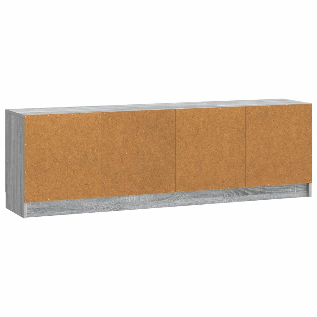 Mobile TV Grigio Sonoma 150 x 31 x 47 cm Legno ingegnerizzato