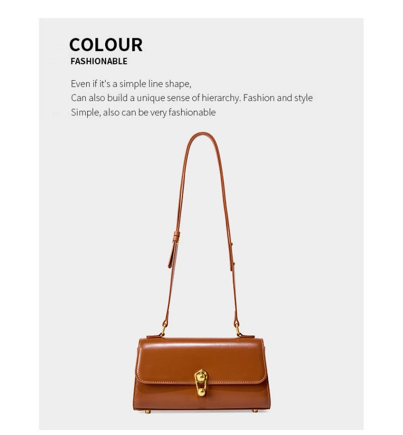 Borse a mano da donna in vera pelle, borsa a tracolla, borsa tote, borsa a spalla, marrone.