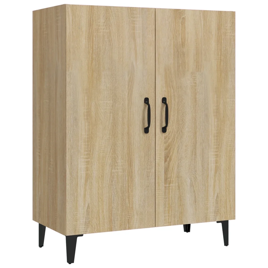 Credenza Rovere Sonoma 70x34x90 cm in Legno Multistrato 812108