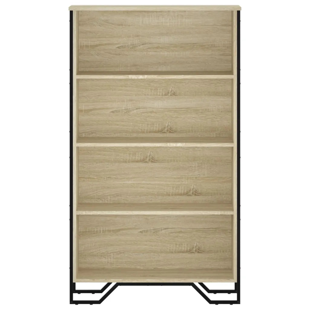 Libreria Rovere Sonoma 80x31x137,5 cm in Legno Multistrato 848630