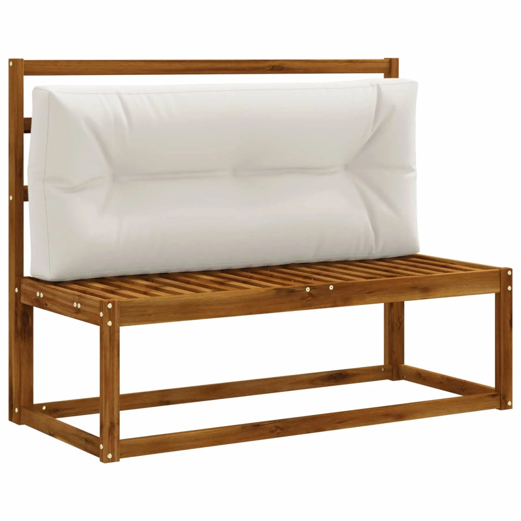 Cuscino per schienale di pallet VIANEN 100% Poliestere Bianco 953377