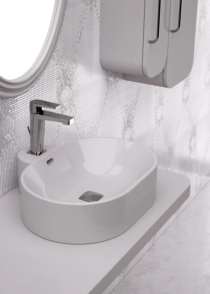 Dream miscelatore per lavabo con o senza scarico 1pollice1/4 cromato