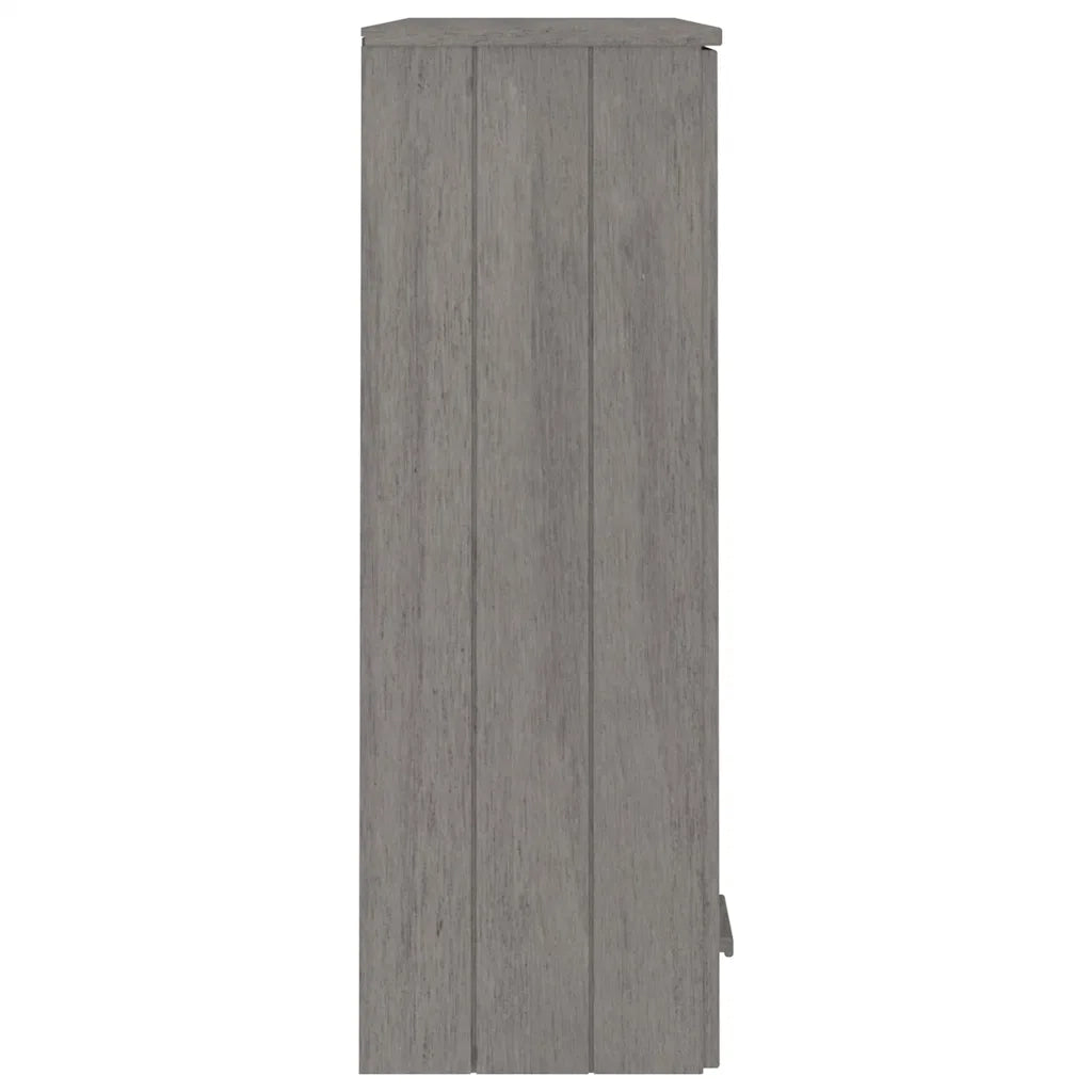 Scaffale per Credenza-Buffet-Armadio da cucina Grigio Chiaro 85x35x100 cm Legno di Pino