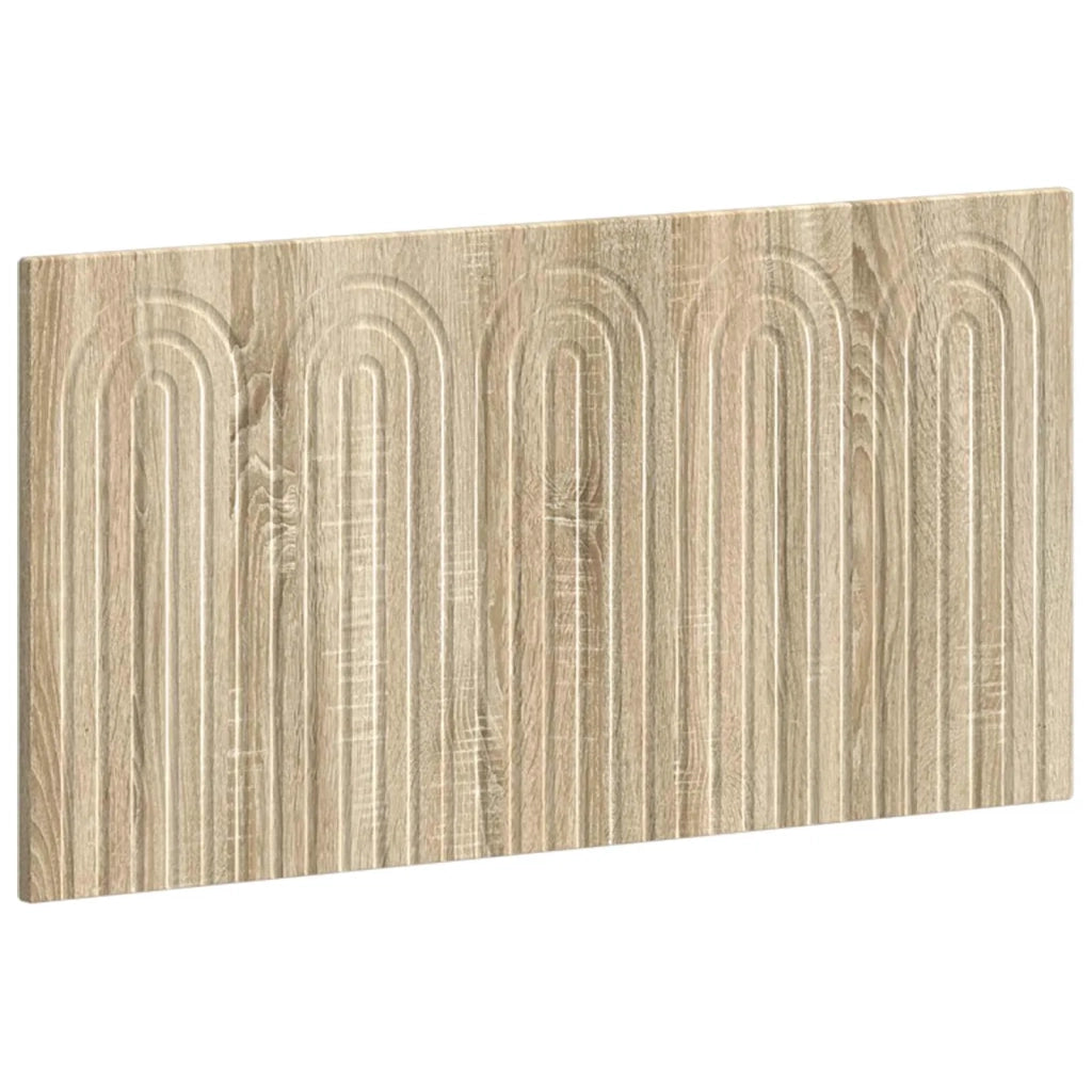 Testiera da Muro ALKMAAR Rovere Sonoma Legno ingegnerizzato 896317