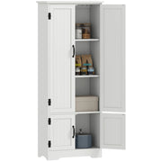 Armadio da cucina ¨C zephmum ¨C bianco 2 ante 3 ripiani