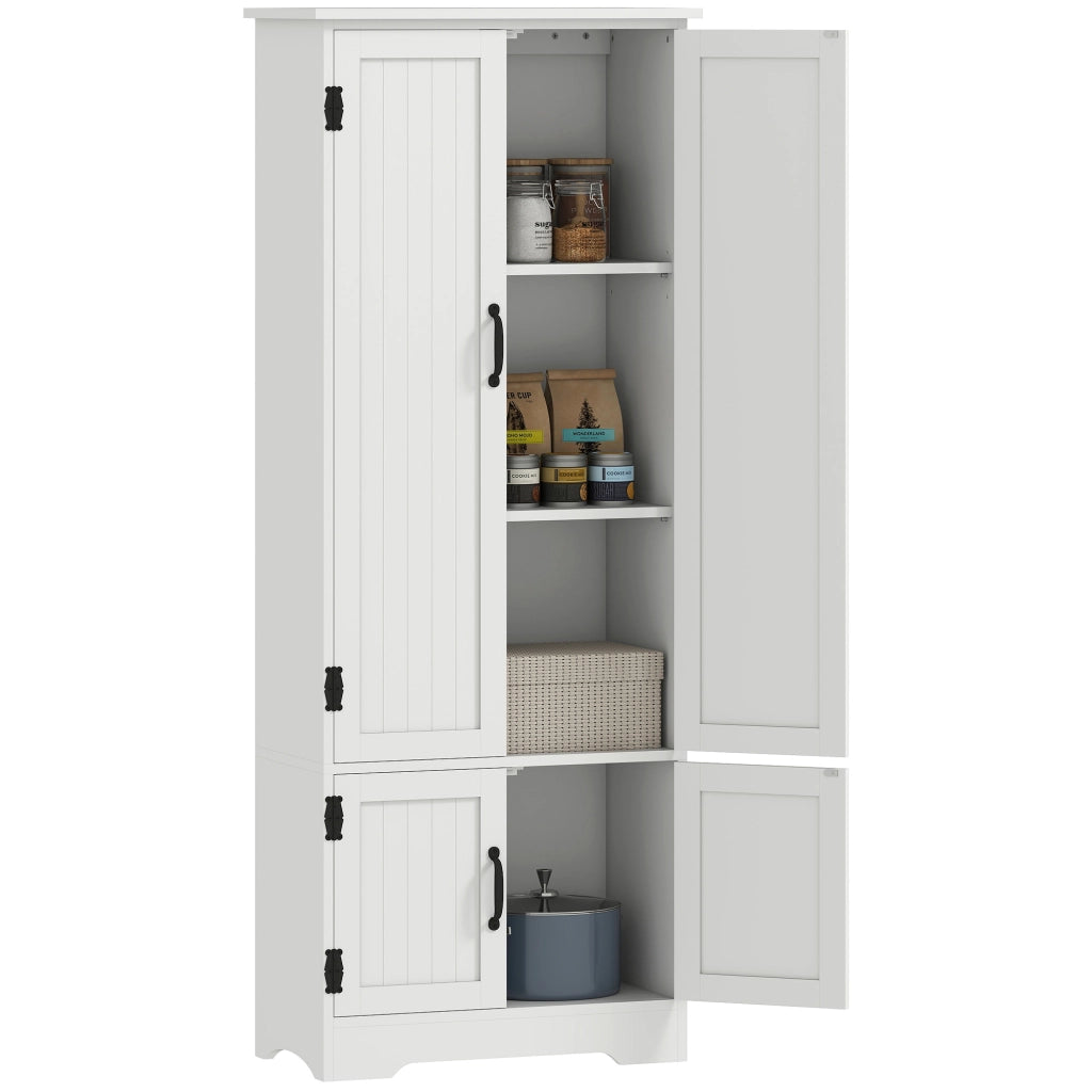 Armadio da cucina ¨C zephmum ¨C bianco 2 ante 3 ripiani