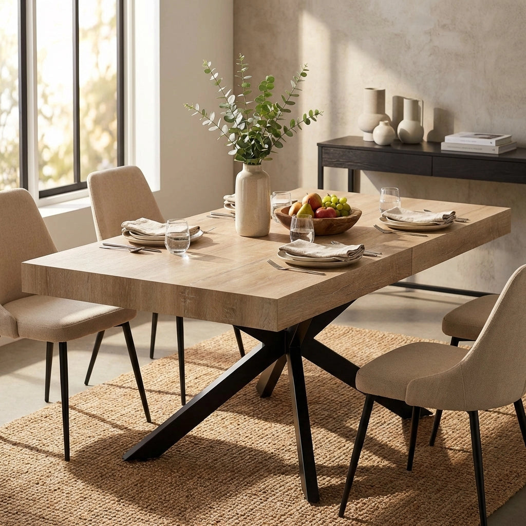 Tavolo da pranzo allungabile 160/240x90 - POTHOS
