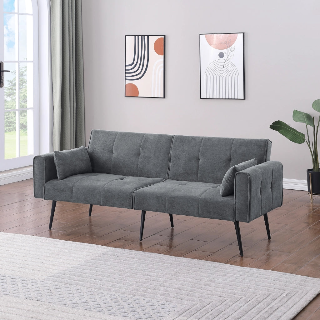 Divano letto convertibile - Zephmum - Schienale regolabile per soggiorno, camera da letto, ufficio