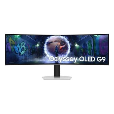 Samsung g93sd monitor pc 124,5 cm (49") 5120 x 1440 pixel dual qhd oled argento - 156788