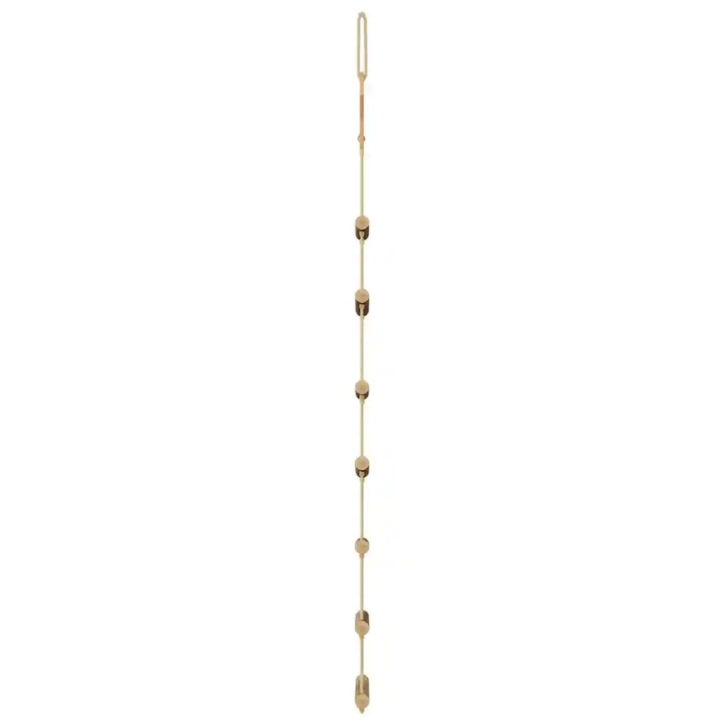 Alberi di Natale sospesi con stelle in alto 2 pz 42x90 cm Ramo naturale 4101009