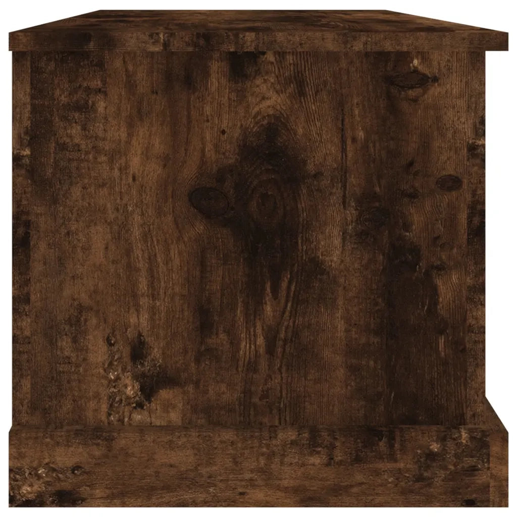 Contenitore Rovere Fumo 70x40x38 cm Legno Multistrato 816509