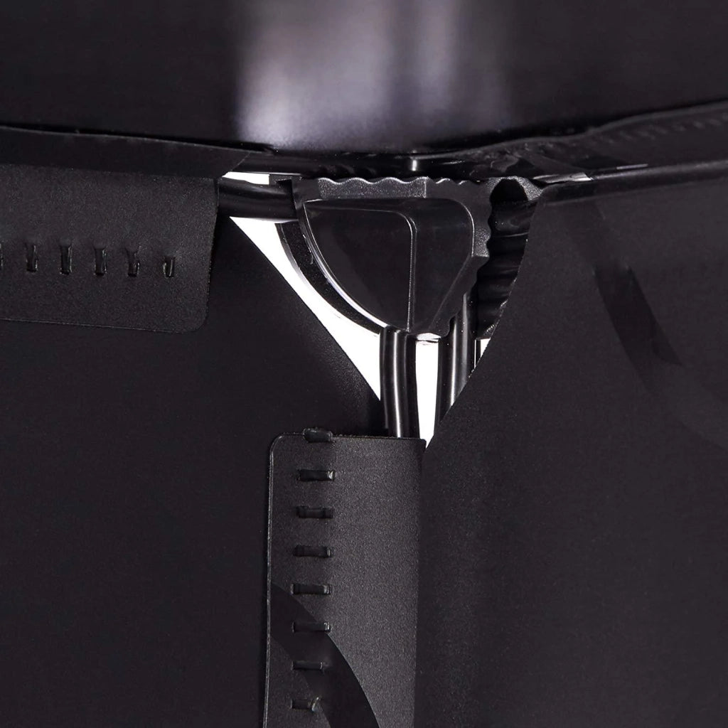 Scarpiera/armadietto/contenitore in plastica modulare a 4 scomparti nero 13_0001012_3