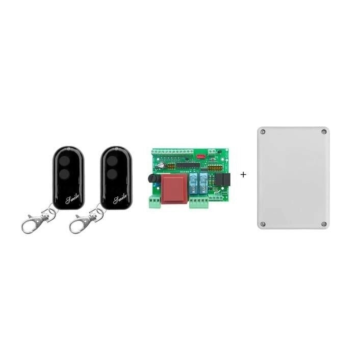 KIT CENTRALE PER SERRANDE CON ACCESSORI NOLOGO KIT-S2XL AUTOMAZIONE AUTOMATISMI