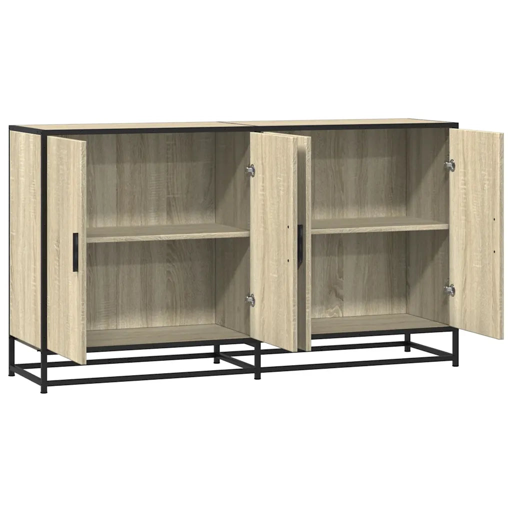 Credenza Rovere Sonoma 134x35x76 cm in Truciolato 3300816
