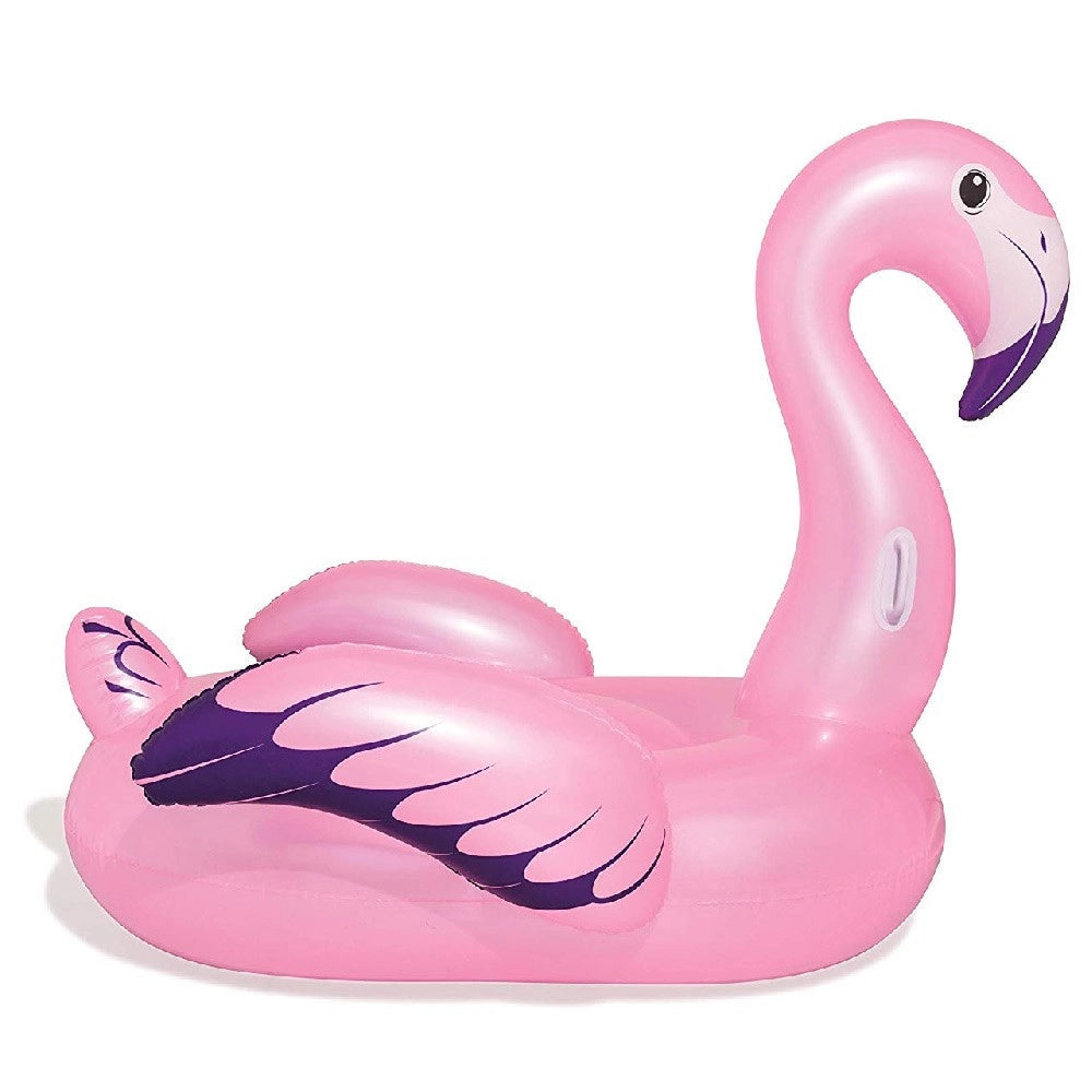 Fenicottero Fashion Luxury Cavalcabile Gigante 173 X 170 Cm Isola Rosa         