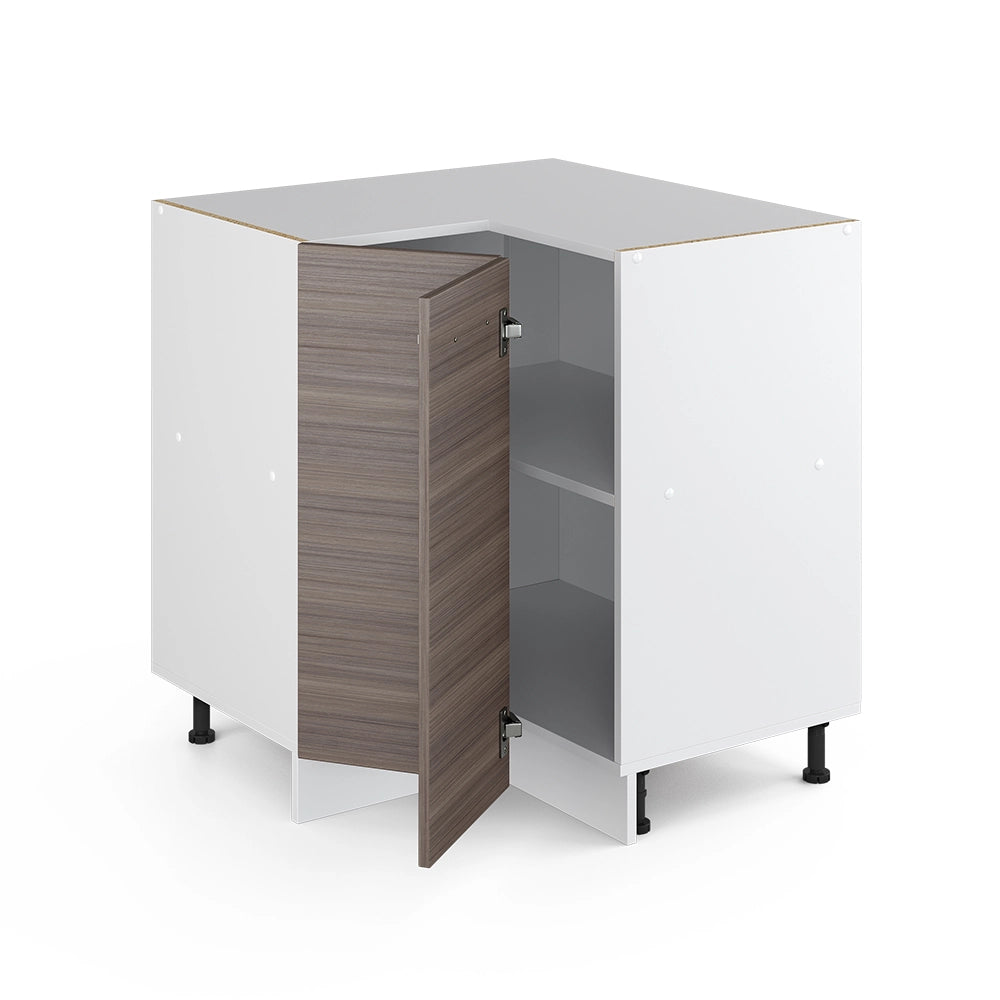 Vicco Mobile ad angolo cucina Grigio 75.6 cm , PL Rovere