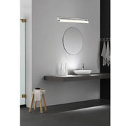 Trade Shop - Applique Lampada Da Specchio Lineare Bagno Orientabile 9w Luce 4000k 6500k F01 - -bianco Naturale      -