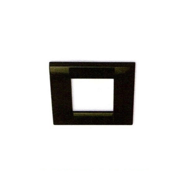 NICE 565.17097/16 PLACCA RETTANGOLARE 1 MODULO NERO AUTOMATISMI AUTOMAZIONE