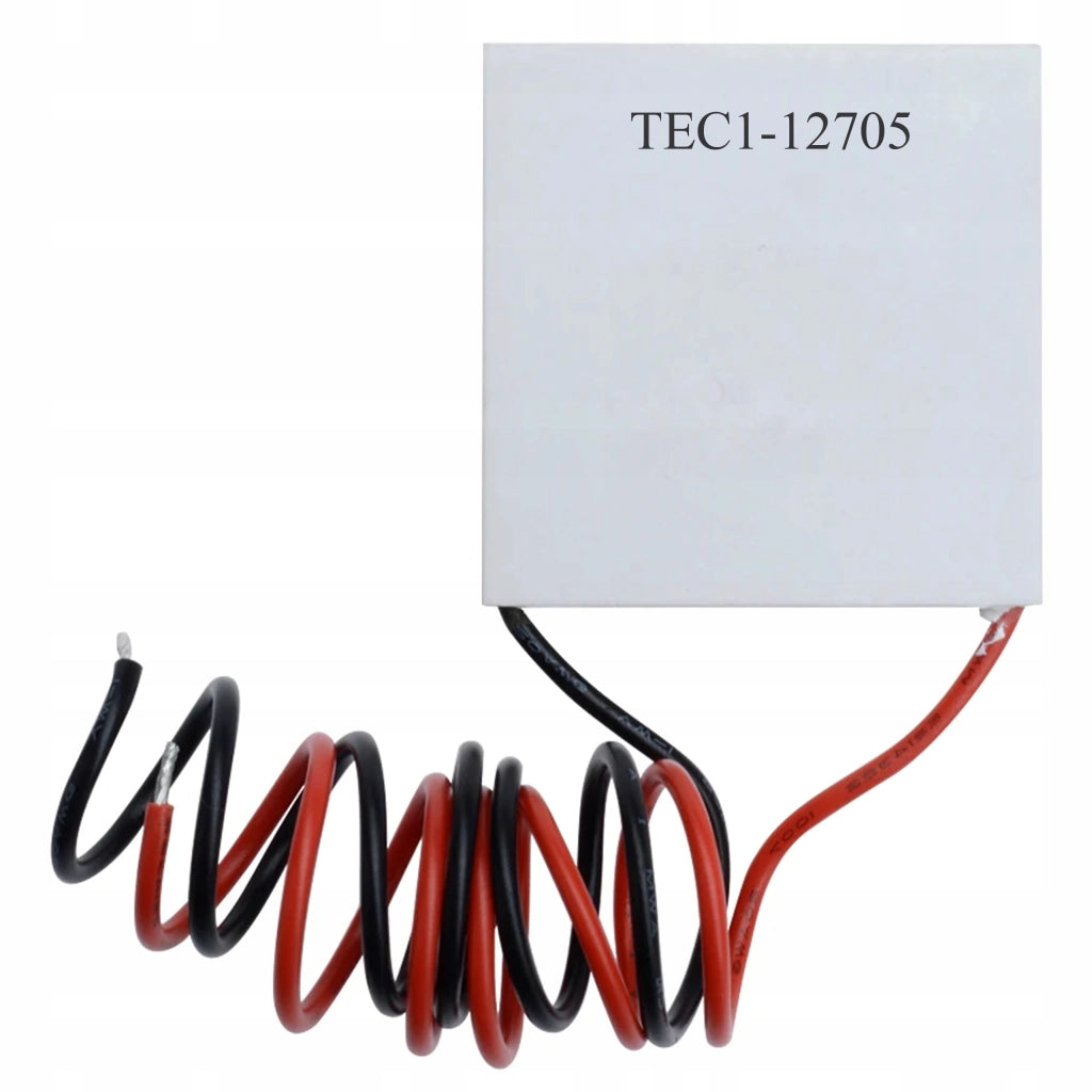 Ogniwo Peltiera TEC1-12705 – Raffreddamento e Riscaldamento | 40x40mm, 77W, 12V | Per Frigoriferi Portatili, Elettronica