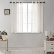 Set di 2 Veli di Raffreddamento - H 145 x B 140 cm - Polyester - Oculi - Ambientalmente Pieno - Duraturo - Velo di Raffreddamento per Finestre