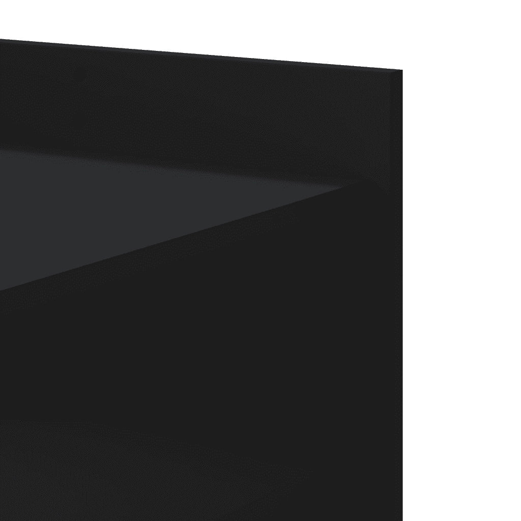 Tavolino da Salotto Nero 100x50x50 cm Legno Multistrato