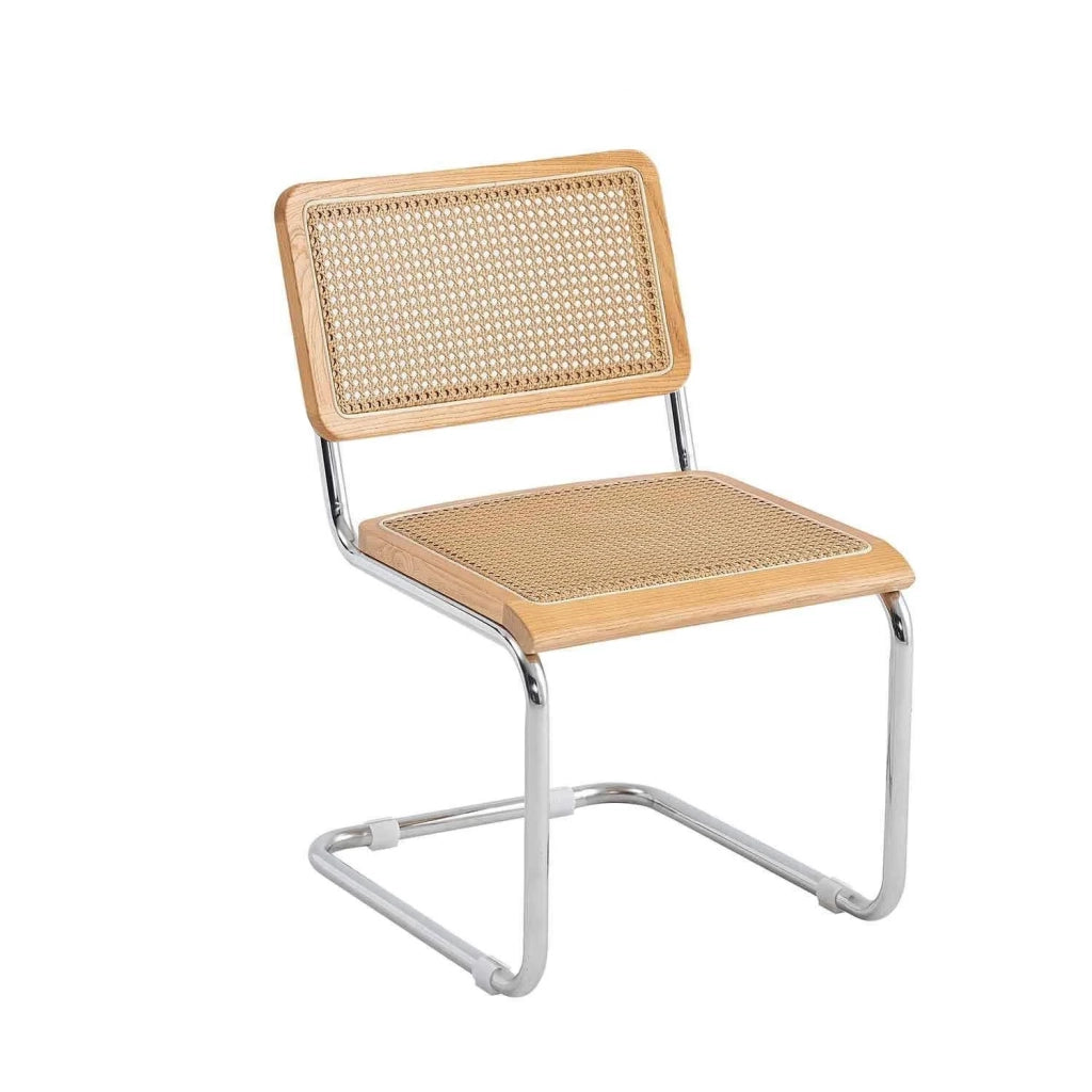 LÚZETE - SEDIA WEBSTER IN RATTAN PL COLORE NATURALE