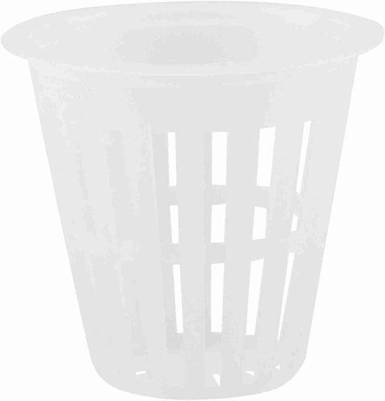 Pialla per piante emmetto pianta in vaso plastico coltivazione idroponica giardino balcone (bianco)