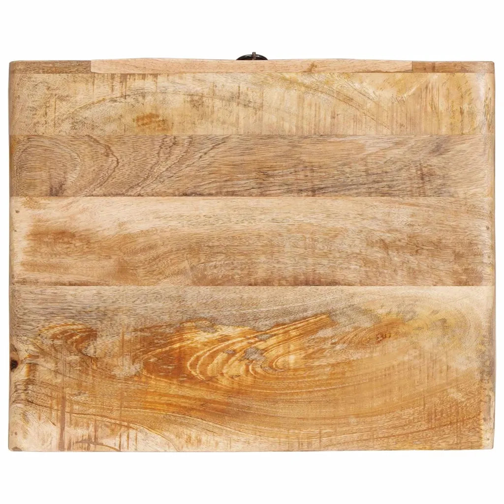 Tavolino Marrone 40 x 32 x 46 cm Legno di mango massello 4104555