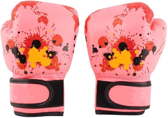 Manopole per bambini in PU resistente, adattive, assorbenti allo shock, flessibili, per allenamento di boxe e arti marziali