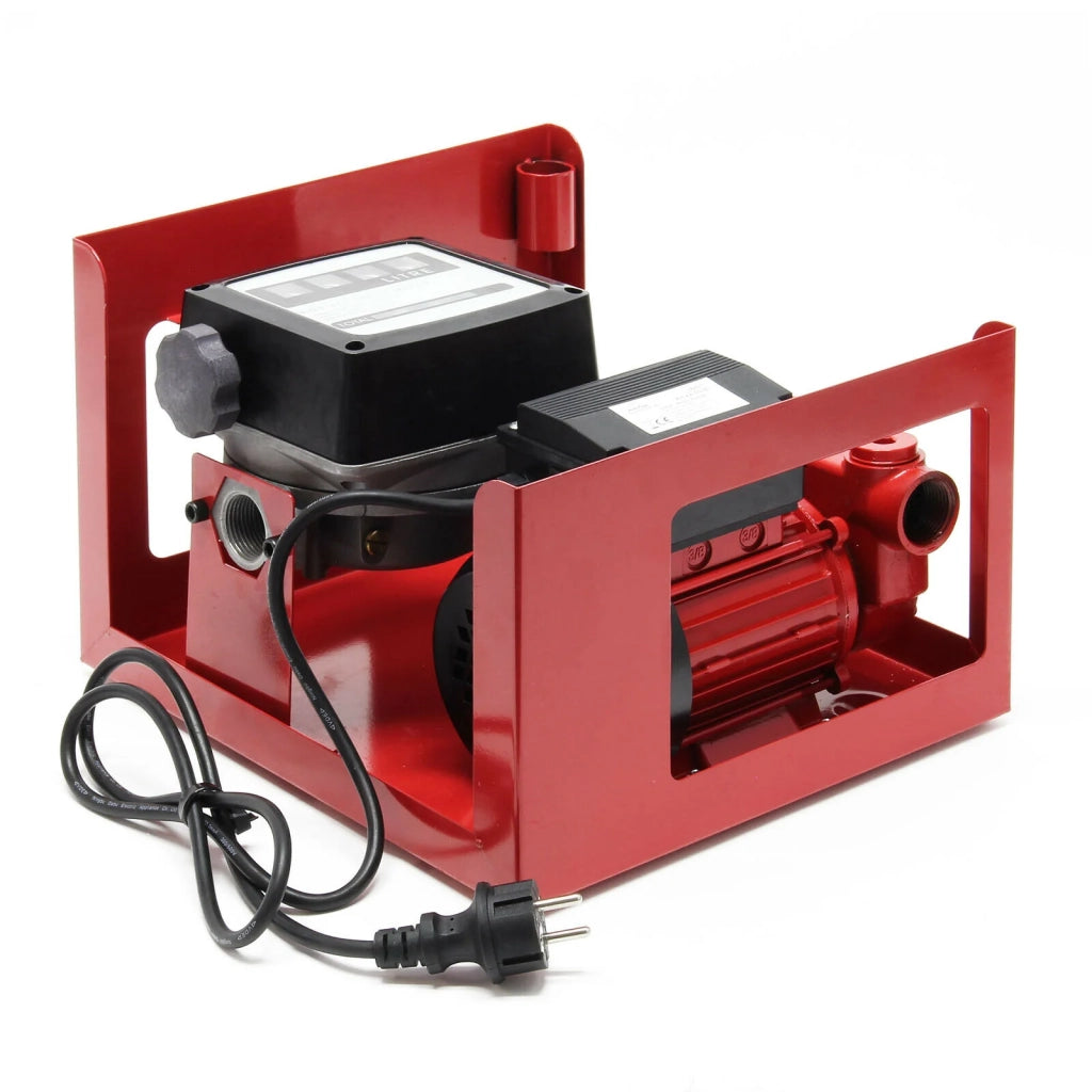 Pompa autoadescante per carburante o biodiesel 230 volt 600 watt 40 l/min mobile con pistola automatica 16_0000607