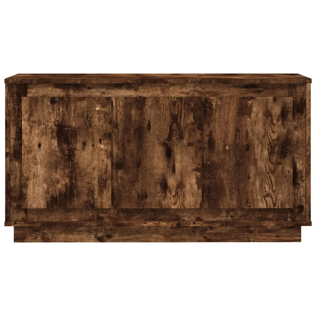 Credenza-Buffet-Armadio da cucina Rovere Fumo 102x35x55 cm in Legno Multistrato