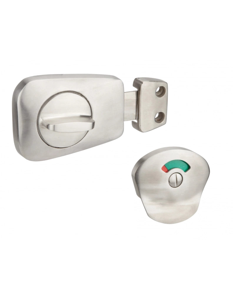 Chiavistello in acciaio inox per WC, per porta spessore 40 mm – THIRARD