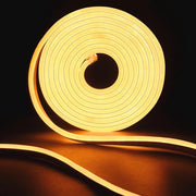 Striscia LED Neon 10m - Acqua Resistente Luce Calda Bianca 3000K Per Esterni & Feste