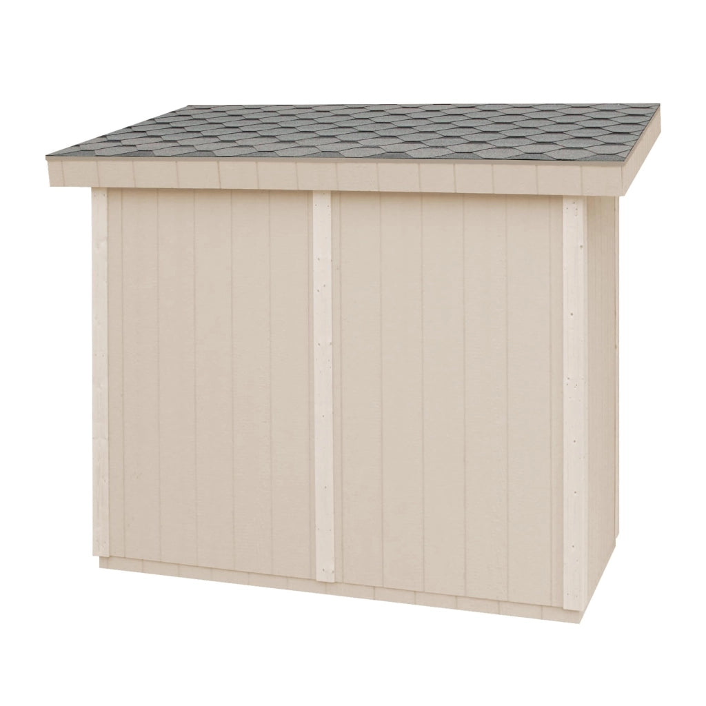 Casetta da Giardino di QUALIT? PREMIUM 3m?²-L161xW294cm - TIMBELA M901-TERRA BROWN