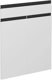 Frontale cucina R-Line, Bianco, 59.2 x 70.8 cm frontale del mobile per mobile base con cassetti
