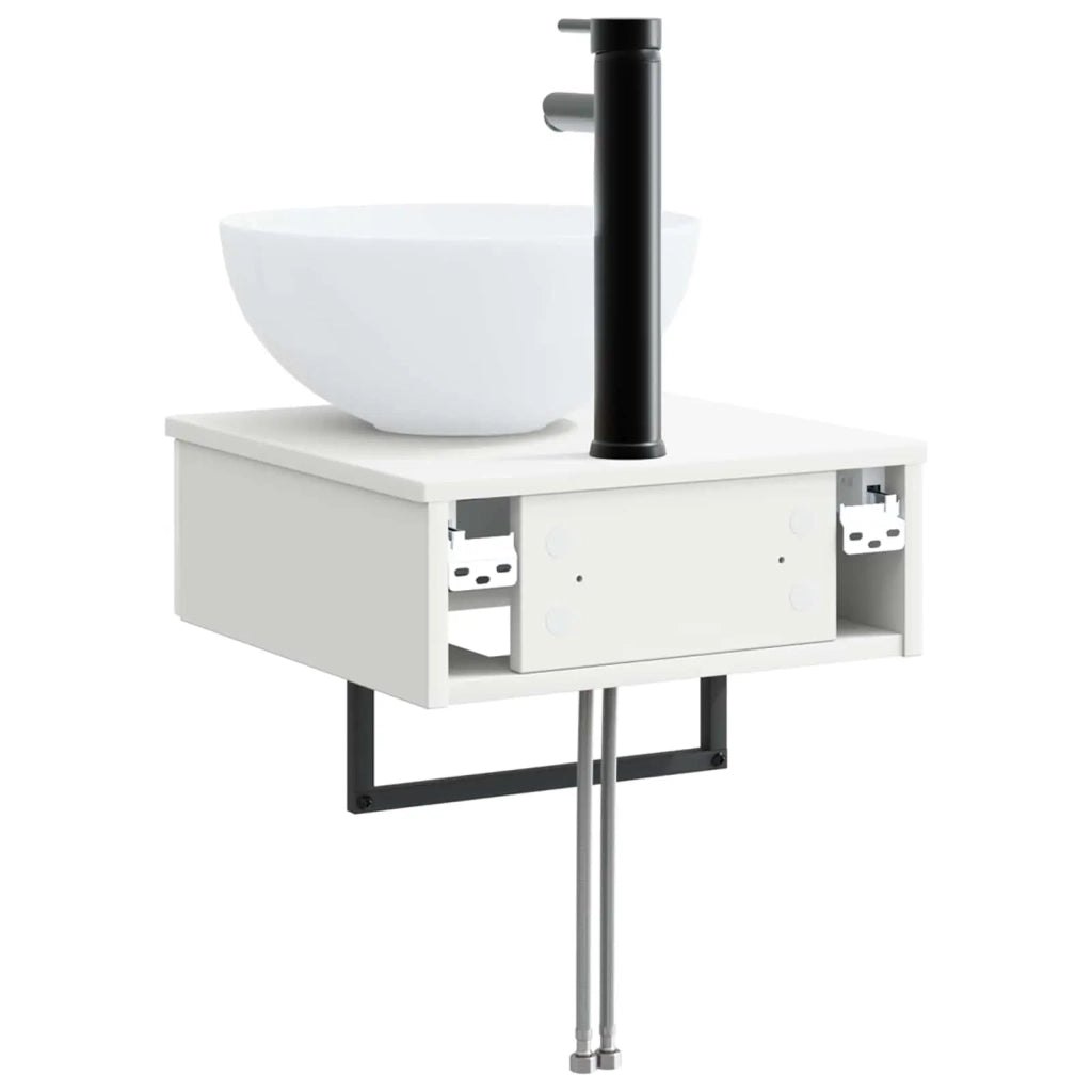 Lavabo da Parete Bianco Lucido 40 x 41 x 40,5 cm CFW2195212