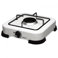 SOGO Fornello a Gas Portatile – 1 Bruciatore, Accensione Manuale, 1.7 kW, GPL Butano-Propano