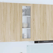 Armadio pensile con porta Rovere Sonoma 40 x 31 x 100 cm 884380