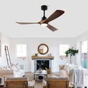 Ventilatore da soffitto 52 pollici con luce e telecomando, funzione memoria, motore reversibile 6 velocit¨¤, 3CCT dimmerabile, moderno