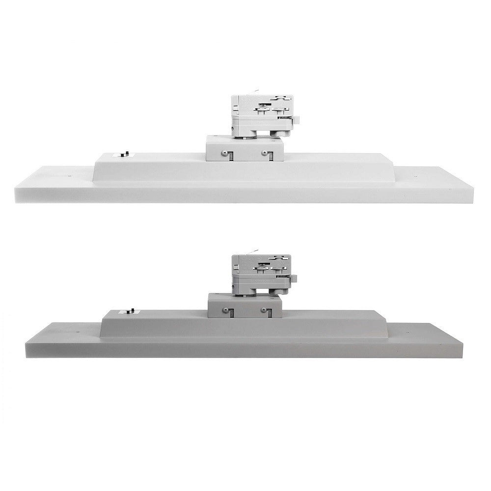 Trade Shop - Faretto Track Led Cct 72w Binario Trifase 3in1 Dimmerabile 3 Temperature Luce 230v -