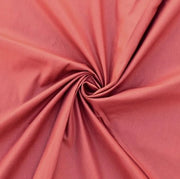 Tessuto in cotone 100%, venduto per metro, larghezza 240 cm, tessuto in cotone 100% Oeko-Tex Standard 100, colori omogenei per cucire (Coral 68, 100 cm)