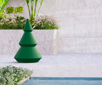 Abete da Giardino Ø30x46 cm in Resina Arkema Abete S Smart Verde Scuro